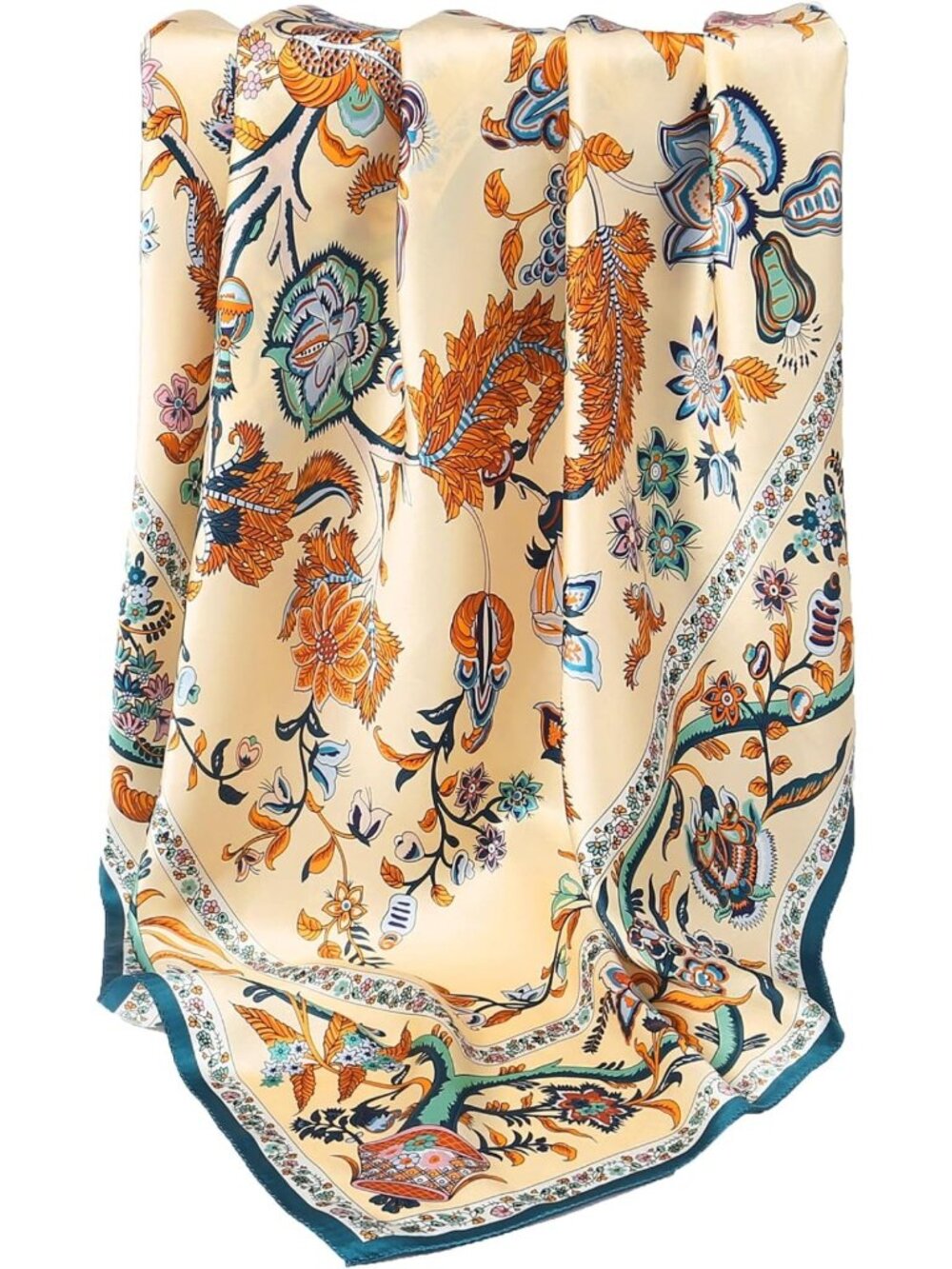 Luxurious 100% Silk Scarves - Extra-Large & XX-Large, Perfect for Fashion